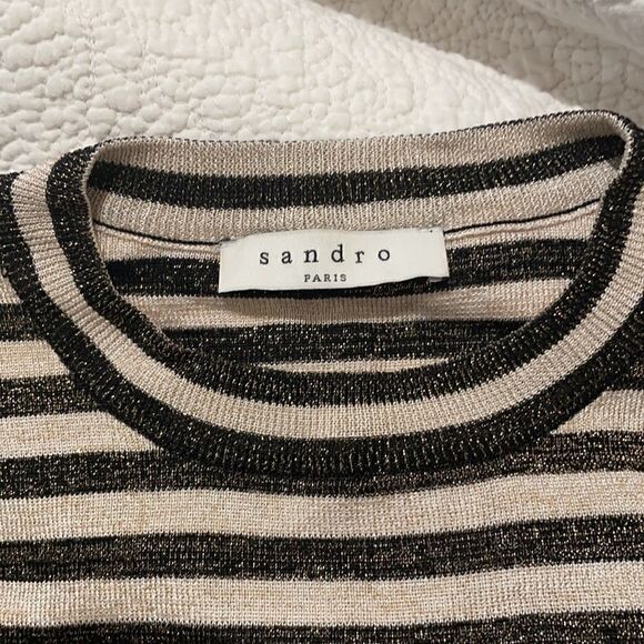 Sandro Paris T Shirt size xs - Picture 2 of 3